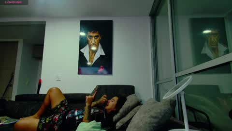 Snapshot of latin_couple77 chatting on 01/24/25, 02:49 Sara y Andy online show from 01/24/25, 02:49