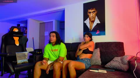 Snapshot of latin_couple77 chatting on 02/04/25, 08:02 Sara y Andy online show from 02/04/25, 08:02