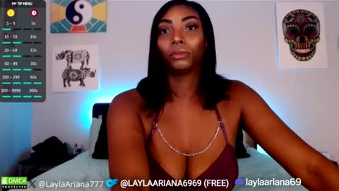 Snapshot of laylaariana69 chatting on 06/27/26, 03:22 LaylaAriana online show from 06/27/26, 03:22