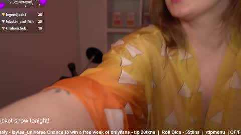 Layla Universe online show from 03/14/26, 03:01