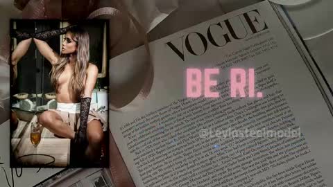 INSTA leylasteel model         online show from 02/27/25, 11:20