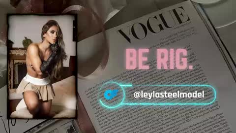 Snapshot of leyla_steel chatting on 05/04/26, 02:13 INSTA leylasteel model online show from 05/04/26, 02:13
