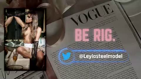Snapshot of leyla_steel chatting on 07/02/26, 12:33 INSTA leylasteel model online show from 07/02/26, 12:33