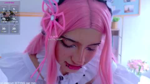 Snapshot of lilith_vamp chatting on 11/10/25, 07:02 LILITH 200 LIKES Thursday Clown Costume M online show from 11/10/25, 07:02