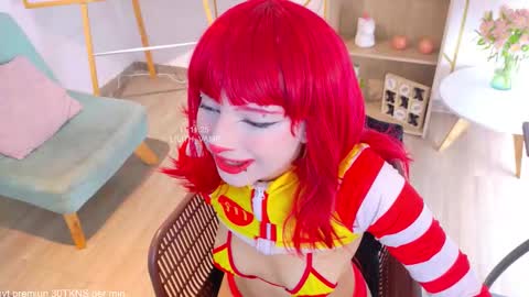 Snapshot of lilith_vamp chatting on 11/13/25, 06:07 LILITH 200 LIKES Thursday Clown Costume M online show from 11/13/25, 06:07