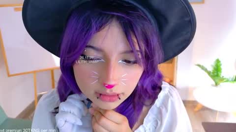 Snapshot of lilith_vamp chatting on 11/26/25, 05:47 LILITH 200 LIKES Thursday Clown Costume M online show from 11/26/25, 05:47