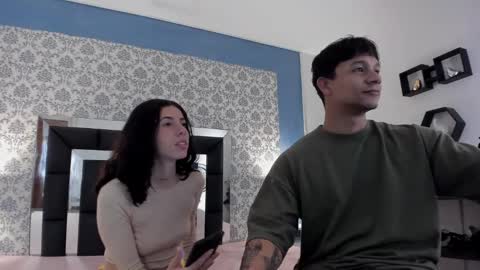 Snapshot of lillith_and_mike chatting on 02/21/25, 02:38 Lillith and Mike online show from 02/21/25, 02:38