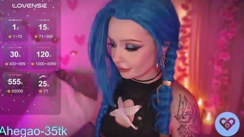 Snapshot of lina_diva chatting on 03/05/26, 08:05 Hey im Lina Ur cosplay waifu online show from 03/05/26, 08:05