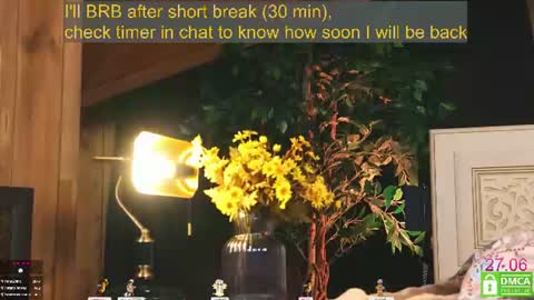 your Liza again. Next stream Dec. 1  at 2 or 3  GMT online show from 06/27/26, 12:22