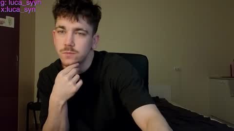 Snapshot of luca_syn chatting on 03/22/26, 07:17 Luca S online show from 03/22/26, 07:17