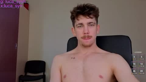 Snapshot of luca_syn chatting on 04/06/26, 01:01 Luca S online show from 04/06/26, 01:01