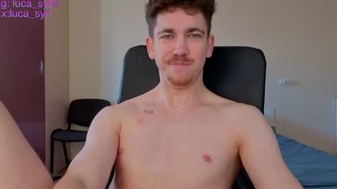 Snapshot of luca_syn chatting on 04/08/26, 04:56 Luca S online show from 04/08/26, 04:56