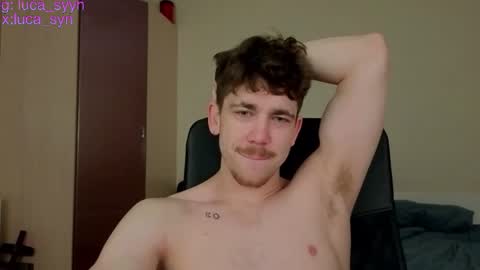 Snapshot of luca_syn chatting on 04/10/26, 08:24 Luca S online show from 04/10/26, 08:24