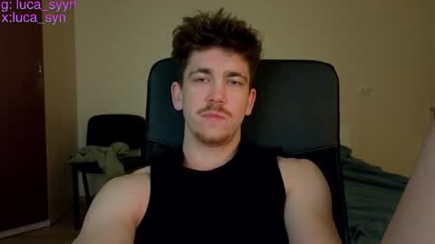 Snapshot of luca_syn chatting on 04/15/26, 07:58 Luca S online show from 04/15/26, 07:58