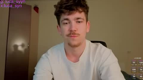 Snapshot of luca_syn chatting on 04/16/26, 08:09 Luca S online show from 04/16/26, 08:09