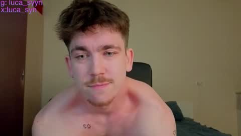 Snapshot of luca_syn chatting on 04/17/26, 07:28 Luca S online show from 04/17/26, 07:28