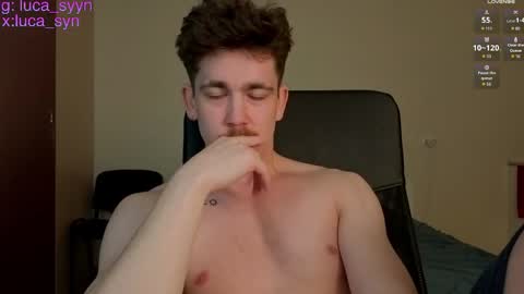 Snapshot of luca_syn chatting on 04/20/26, 05:26 Luca S online show from 04/20/26, 05:26