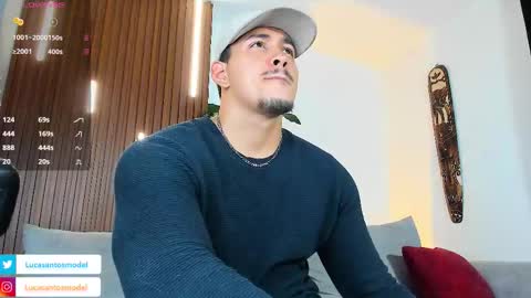 Snapshot of lucasanto_ chatting on 03/27/26, 04:07 LUCA SANTOS online show from 03/27/26, 04:07