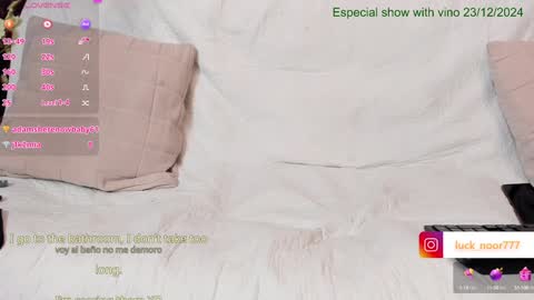 Snapshot of lucke_noor chatting on 12/10/24, 08:16 Noor online show from 12/10/24, 08:16