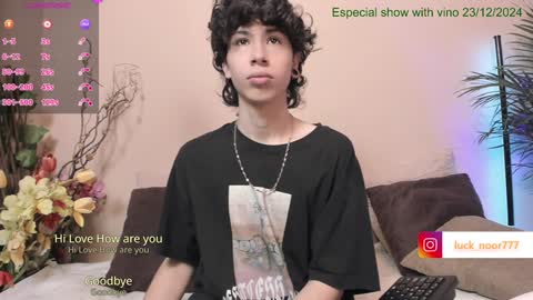 Snapshot of lucke_noor chatting on 12/14/24, 05:14 Noor online show from 12/14/24, 05:14
