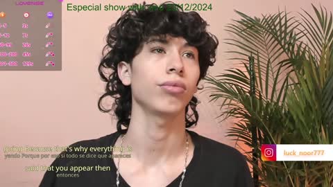 Snapshot of lucke_noor chatting on 12/18/24, 08:03 Noor online show from 12/18/24, 08:03