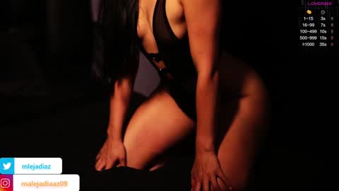 Snapshot of malejadiaz_ chatting on 12/18/24, 06:14 Maleja Diaz online show from 12/18/24, 06:14