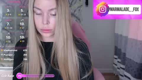 Snapshot of marmalade_fox chatting on 04/19/26, 04:12 Marmalade Fox online show from 04/19/26, 04:12