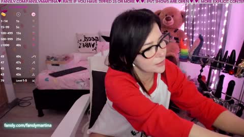 Snapshot of martinatina chatting on 01/19/25, 06:32 MARTINA online show from 01/19/25, 06:32