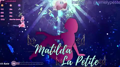 Snapshot of mathildalapetite chatting on 01/31/26, 07:11 Mathilda Lapetite online show from 01/31/26, 07:11