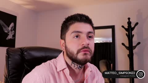 Snapshot of matteo_simpson chatting on 01/26/25, 02:52 Matteo simpson online show from 01/26/25, 02:52