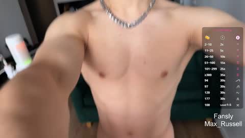 Snapshot of max_russell chatting on 05/29/26, 01:09 Former Porn Star online show from 05/29/26, 01:09