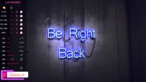 Snapshot of medusa_20 chatting on 02/23/25, 08:49 Johana online show from 02/23/25, 08:49