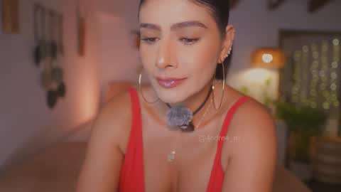 Snapshot of meegan1 chatting on 10/16/25, 12:06 Andrea  online show from 10/16/25, 12:06