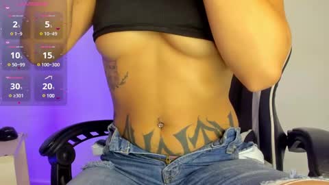 Snapshot of megan_browns1 chatting on 01/27/25, 04:11 Megan  online show from 01/27/25, 04:11