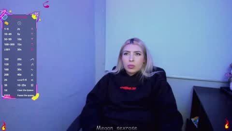 Snapshot of megan_sexrose chatting on 04/13/26, 03:01 Megan rose online show from 04/13/26, 03:01