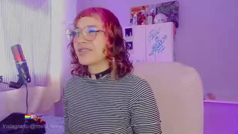 Snapshot of mel_dahlia chatting on 06/30/26, 06:09 Melissa - - Please help me to reach 100 thumbs up online show from 06/30/26, 06:09