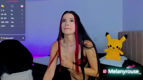 Snapshot of melanyrouse1 chatting on 10/25/25, 08:36 melanyrouse1 online show from 10/25/25, 08:36
