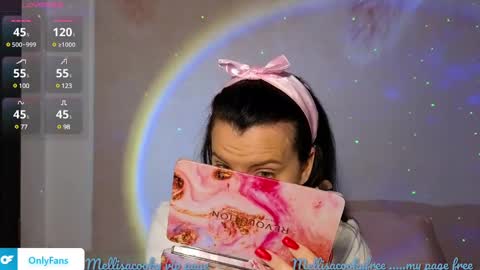 Snapshot of mellisaangel chatting on 02/06/25, 08:50 MellisaAngel online show from 02/06/25, 08:50