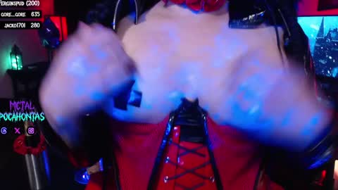 MetalPocahotass online show from 01/01/25, 06:15