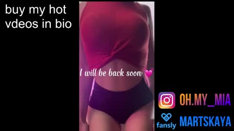 Mia Martskaya online show from 01/18/25, 07:49