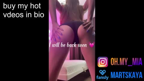 Snapshot of mia4sin chatting on 06/18/26, 12:31 Mia Martskaya online show from 06/18/26, 12:31