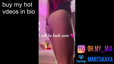 Snapshot of mia4sin chatting on 06/19/26, 09:57 Mia Martskaya online show from 06/19/26, 09:57