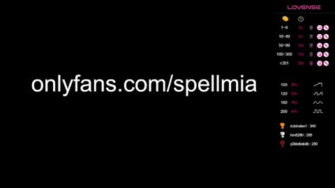 Mia  instagram miasspell online show from 12/07/24, 03:47