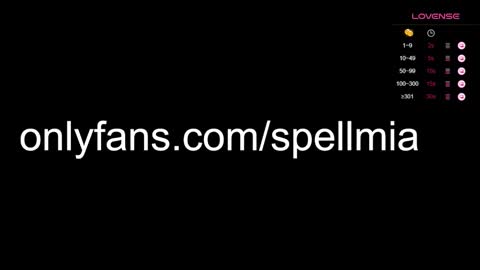 Mia  instagram miasspell online show from 01/20/25, 01:50