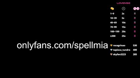 Mia  instagram miasspell online show from 02/23/25, 10:09