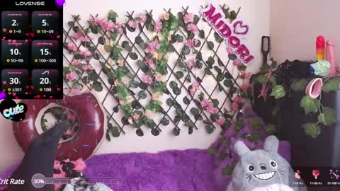 Midori 7u7 online show from 02/06/25, 02:58