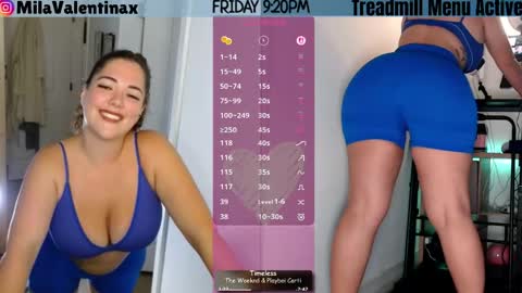 Mila Valentina online show from 04/18/26, 01:20