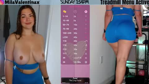 Snapshot of milavalentinax chatting on 04/26/26, 05:54 Mila Valentina online show from 04/26/26, 05:54