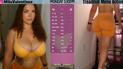 Snapshot of milavalentinax chatting on 05/18/26, 05:30 Mila Valentina online show from 05/18/26, 05:30