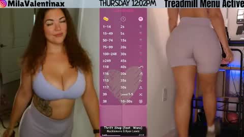 Snapshot of milavalentinax chatting on 06/04/26, 04:02 Mila Valentina online show from 06/04/26, 04:02